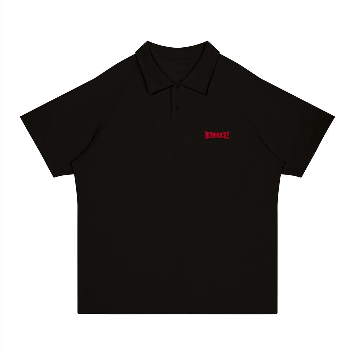 Polo Regular Fit w kolorze czarny – Nowrocky (streetwear)