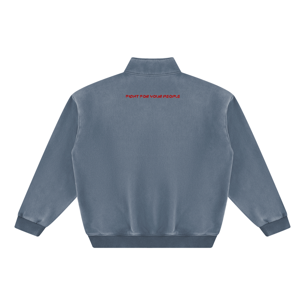 Bluza Fleece Vintage Wash – Nowrocky (streetwear)