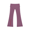 Spodnie Flare High Rise – Nowrocky™ — legginsy typu flare z profilu, cała sylwetka