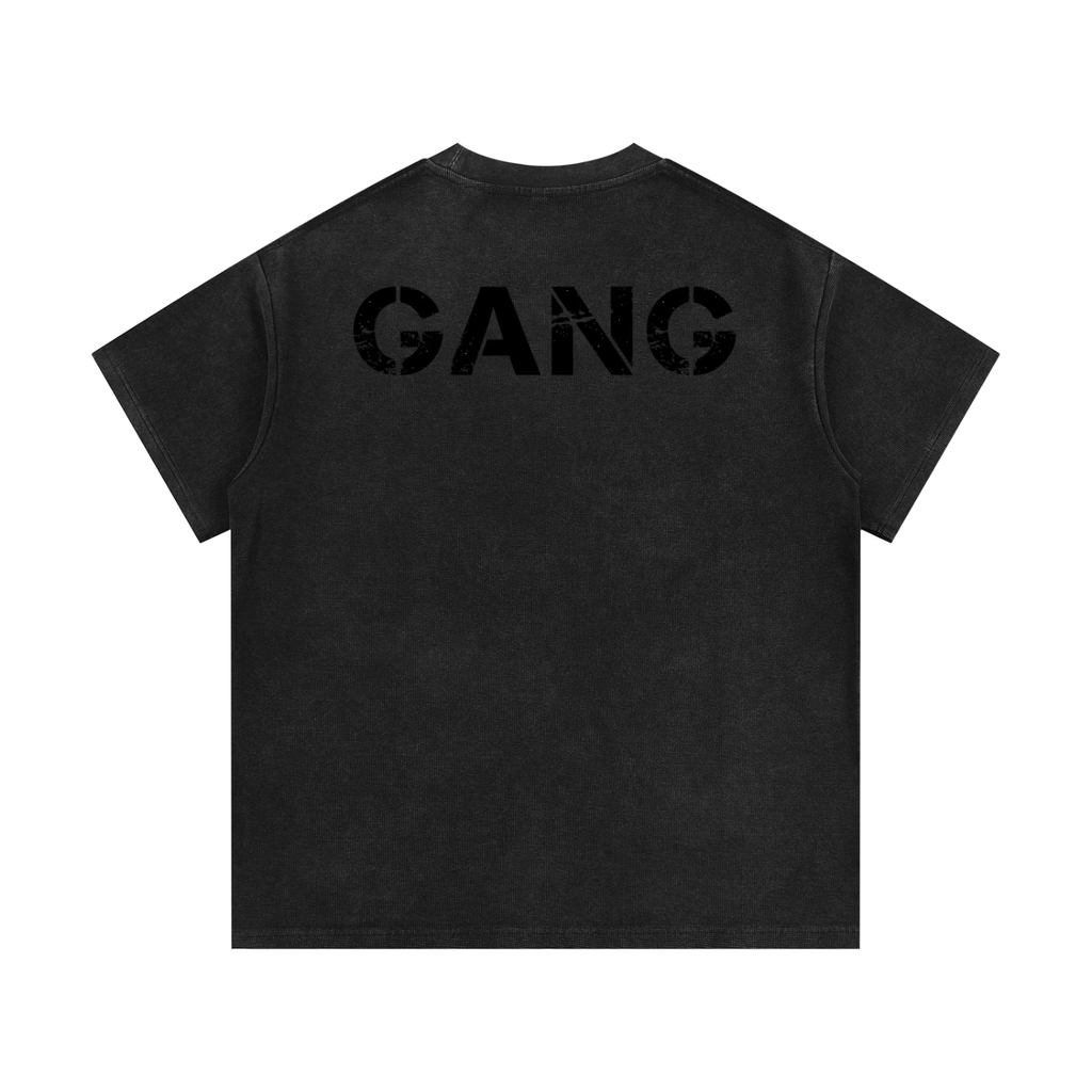 T-shirt Mineral Wash Waffle Knit – Nowrocky™