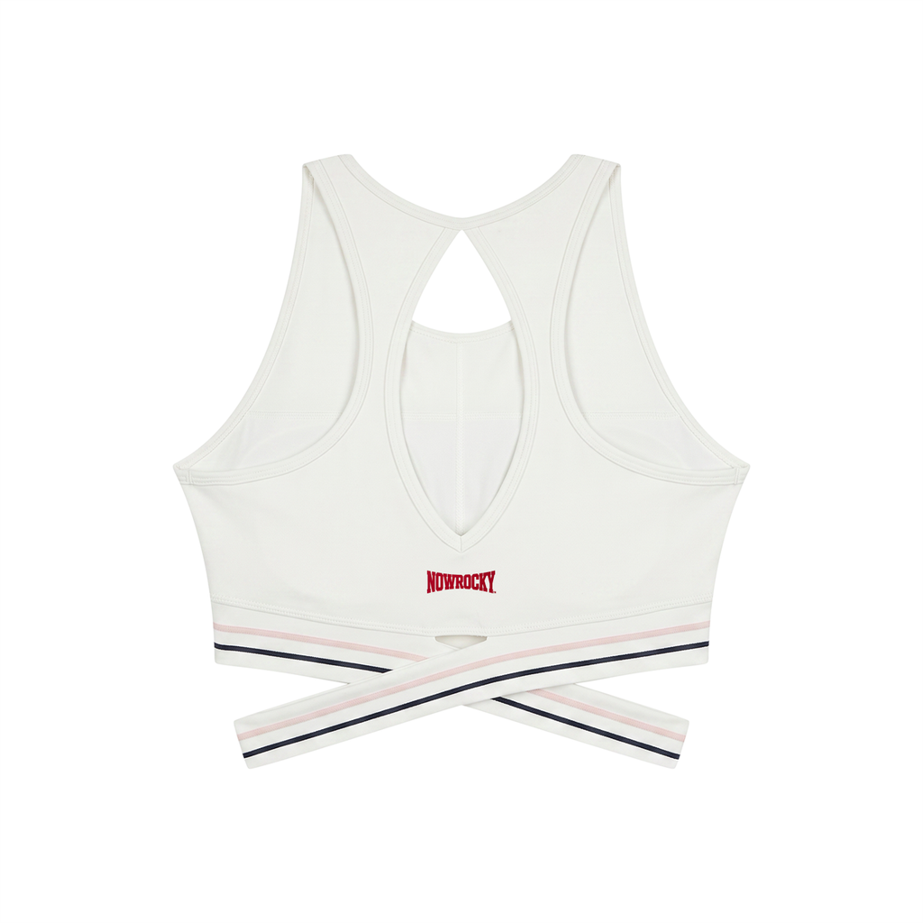 Biustonosz Sportowy Criss-Cross Racerback – Nowrocky™ — stanik sportowy od tyłu, plecy racerback