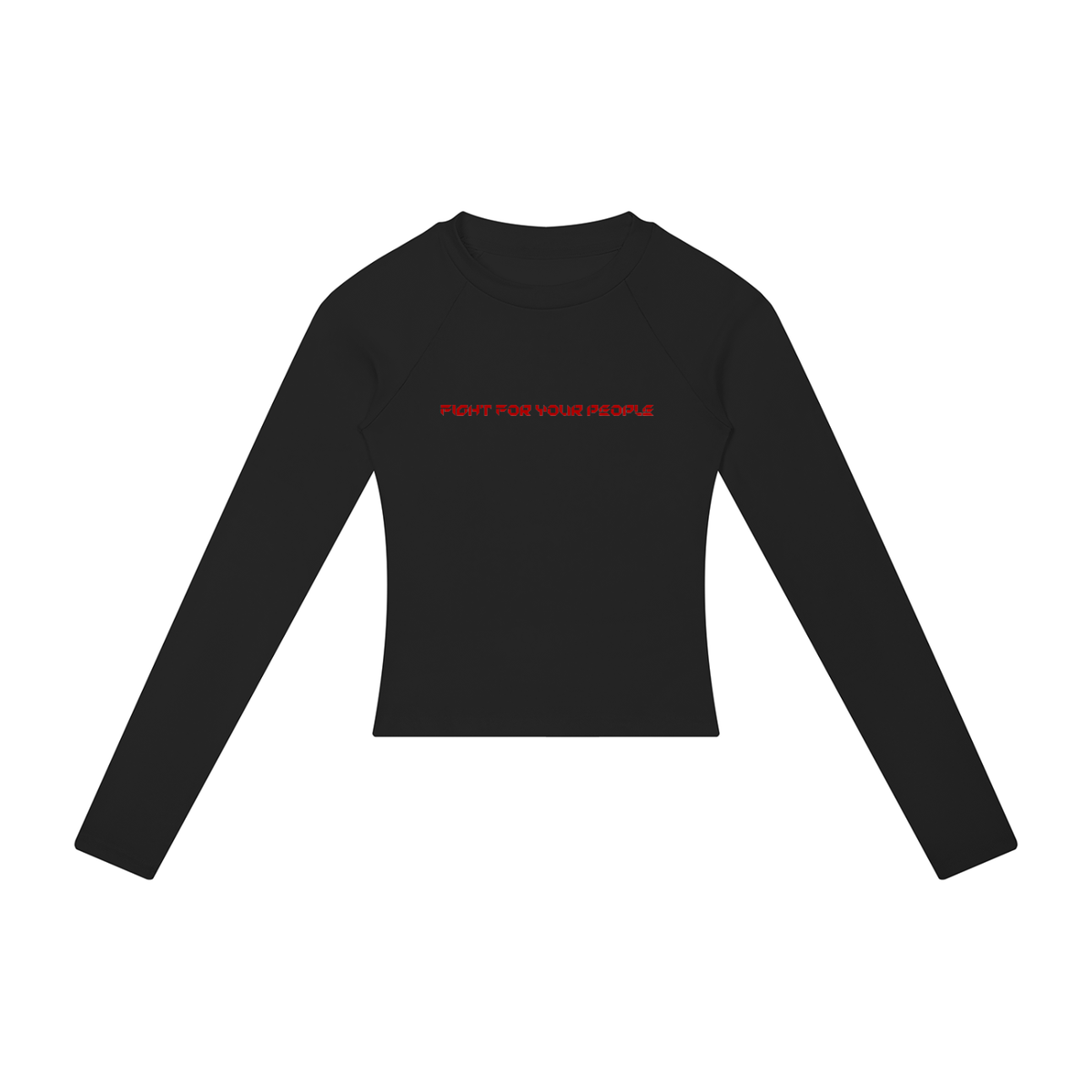 Longsleeve Slim Raglan w kolorze czarny – Nowrocky (streetwear)