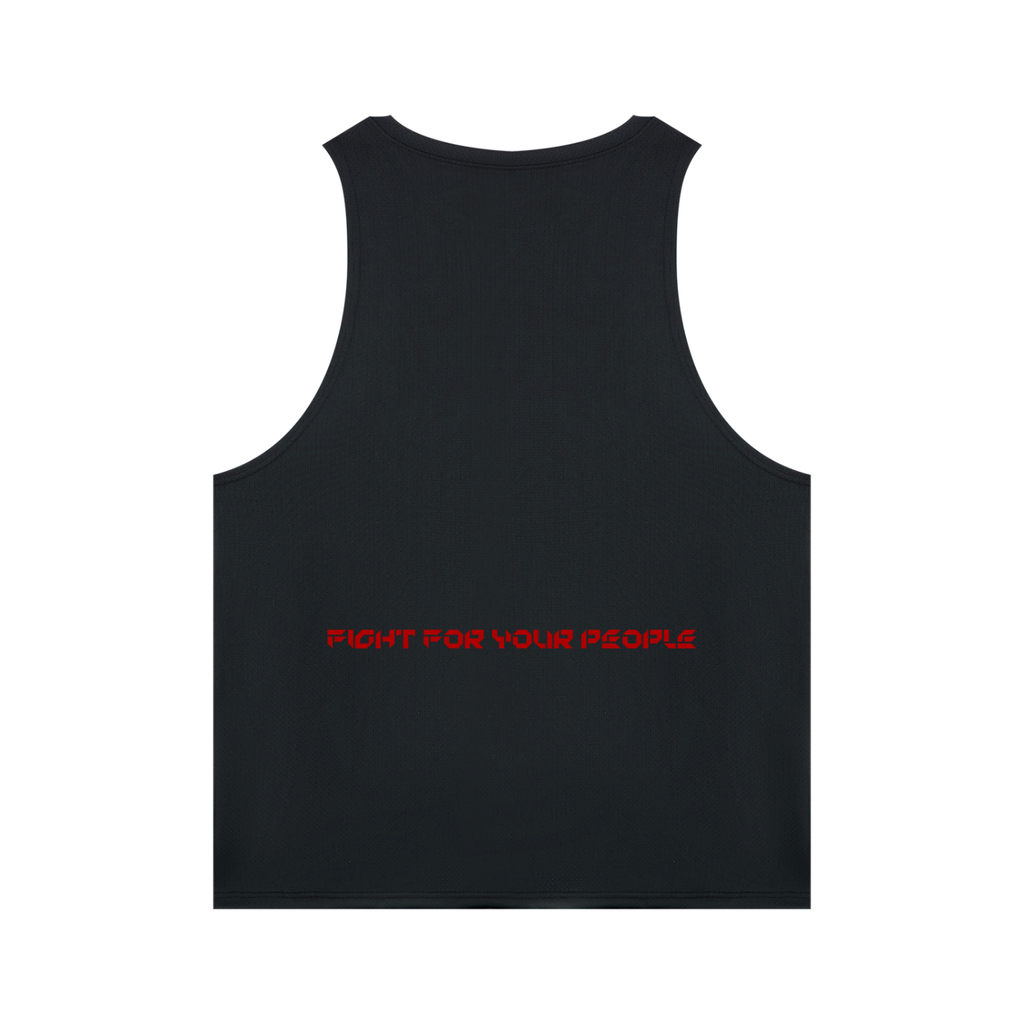 Tank Top Performance Loose – Nowrocky™ — koszulka na ramiączkach, widok z tyłu