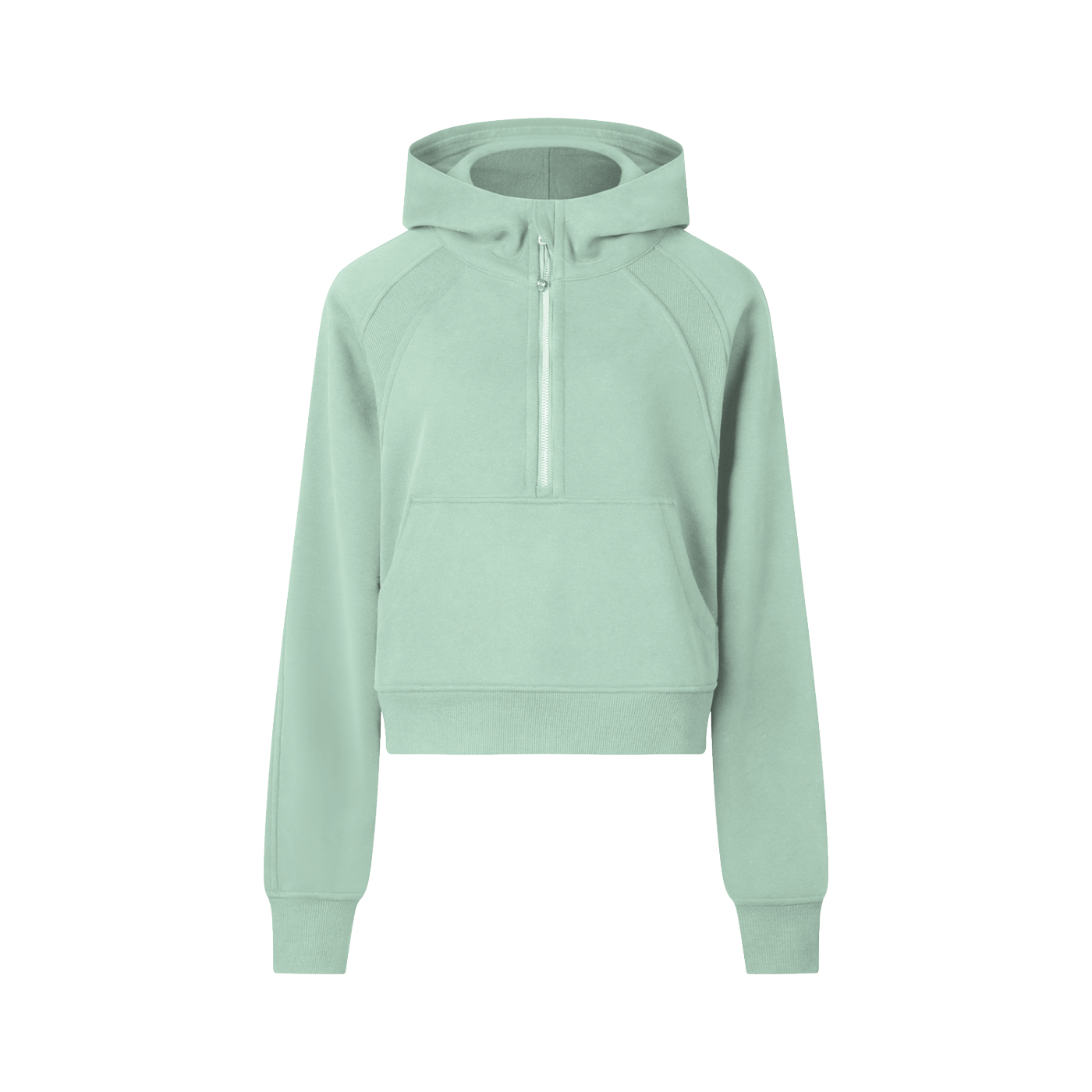 Bluza Cropped z Zamkiem do Połowy – Nowrocky™