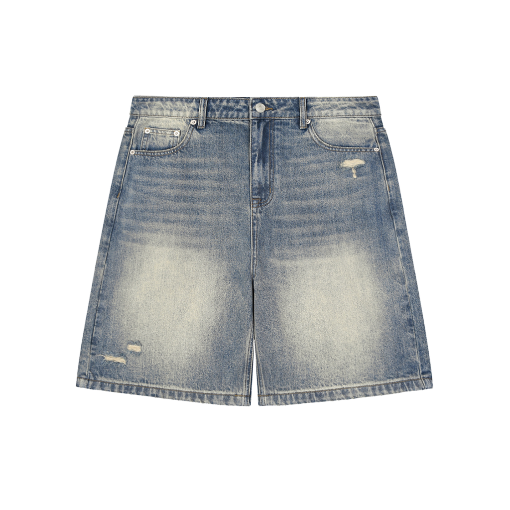 Szorty Baggy Faded Denim – Nowrocky™
