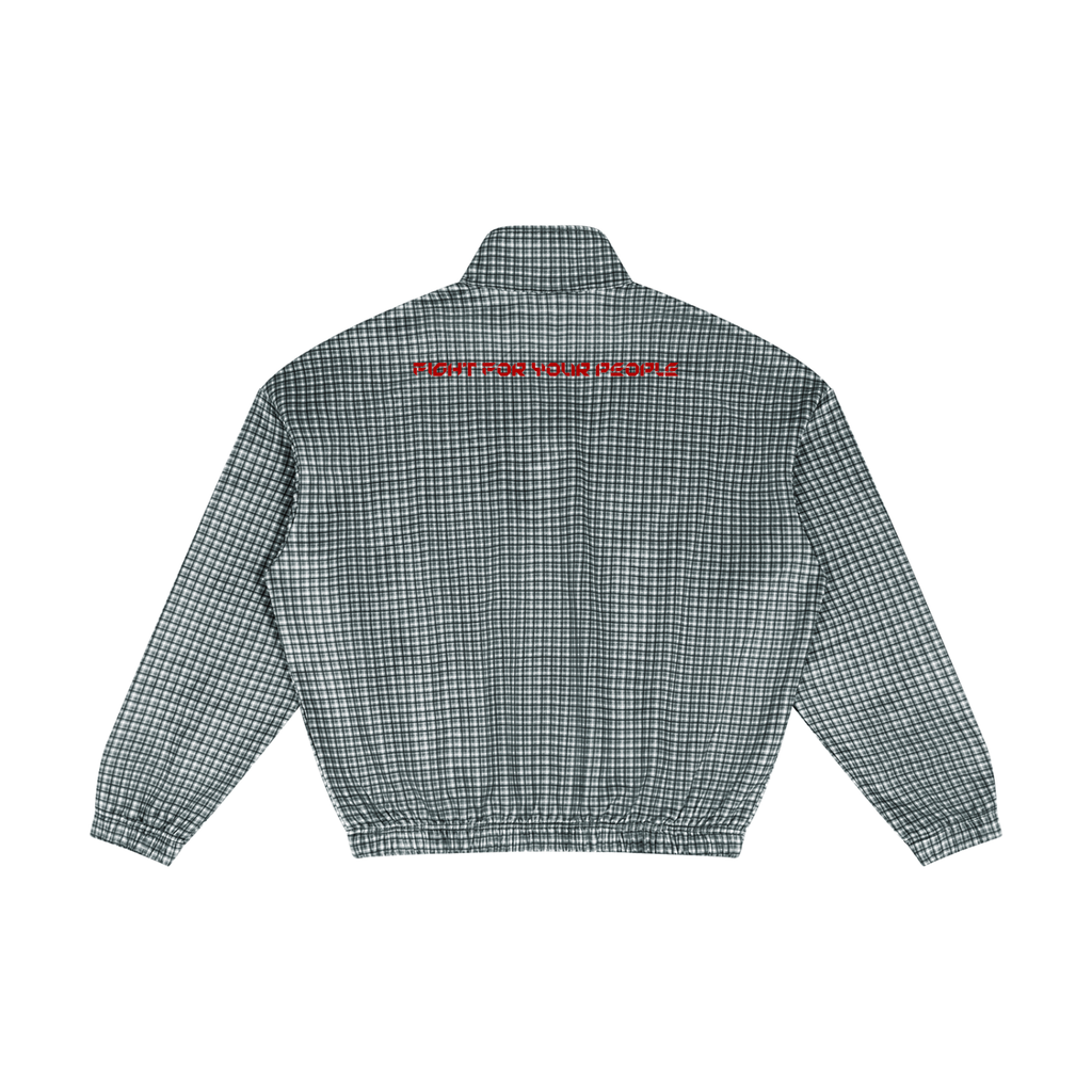 Bluza Plaid Quarter-Zip – Nowrocky (streetwear)
