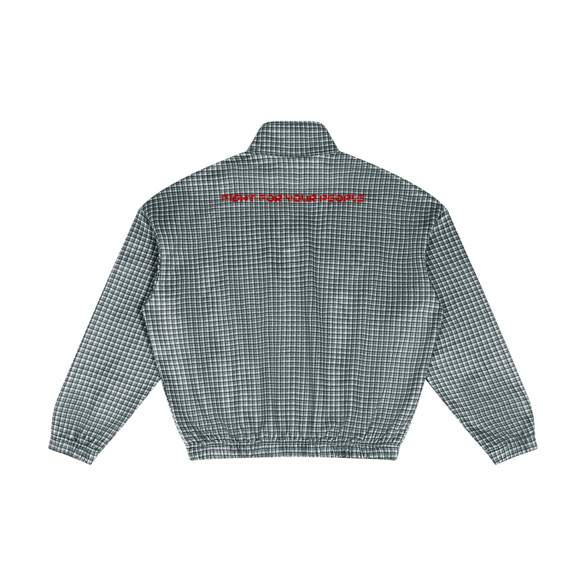 Bluza Plaid Quarter-Zip – Nowrocky (streetwear)