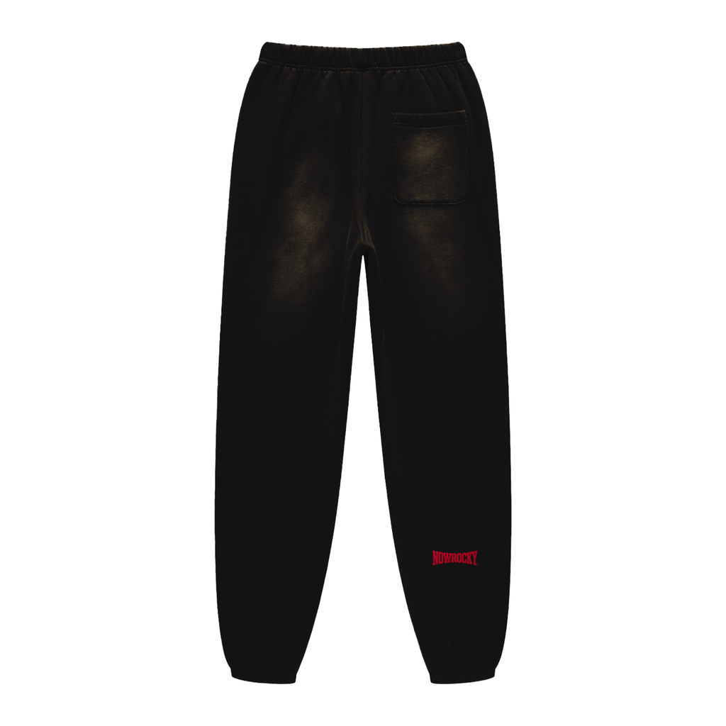 Spodnie Dresowe Sunfade Jogger – Nowrocky™ — dres w spraniu sunfade, widok z tyłu