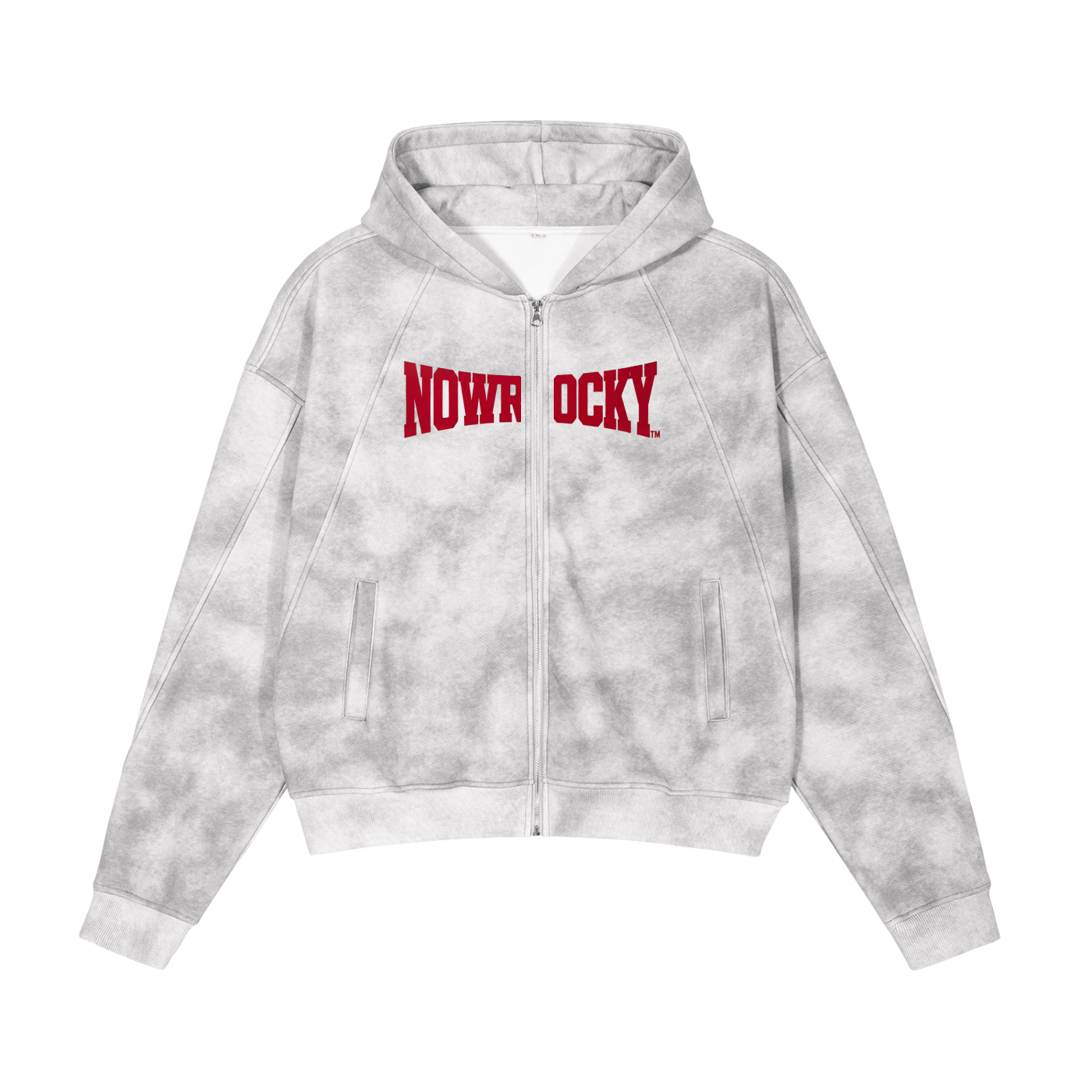Bluza Dirty Washed Zip-Up – Nowrocky™