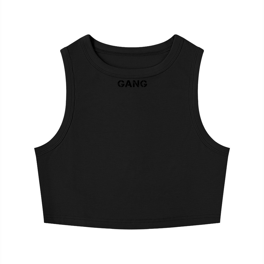 Tank Top Damski Tight Crewneck Crop – Nowrocky™