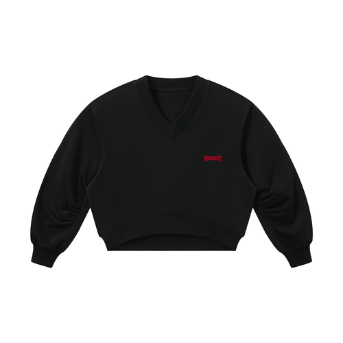 Bluza Crop z Dekoltem V – Nowrocky (streetwear)
