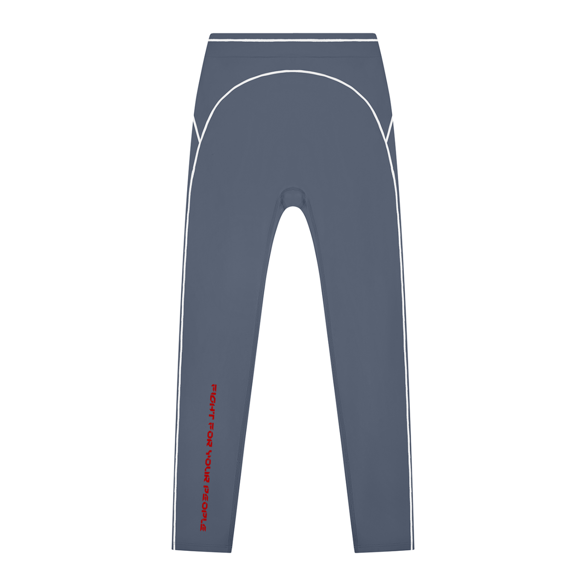 Legginsy Contrast Topstitch – Nowrocky™ — ujęcie 3/4 sylwetki w ruchu