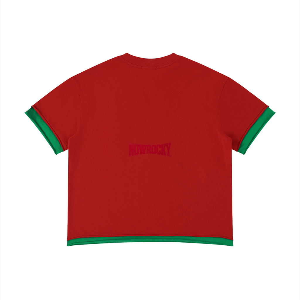 T-shirt Boxy Color Block – Nowrocky™