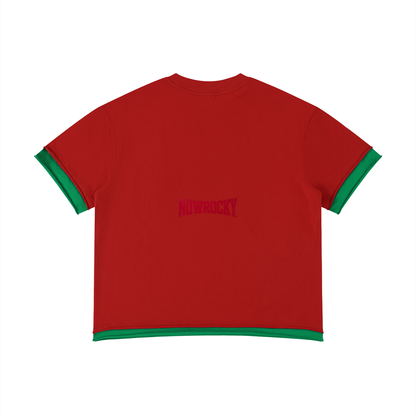 T-shirt Boxy Color Block – Nowrocky™