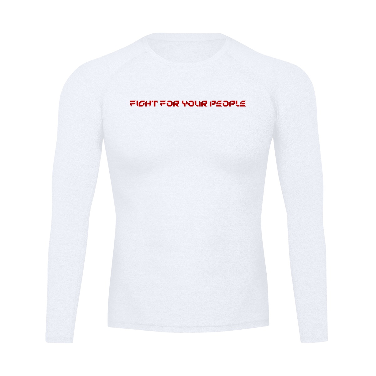 Longsleeve Performance Raglan – Nowrocky™ — longsleeve na modelu, cała sylwetka