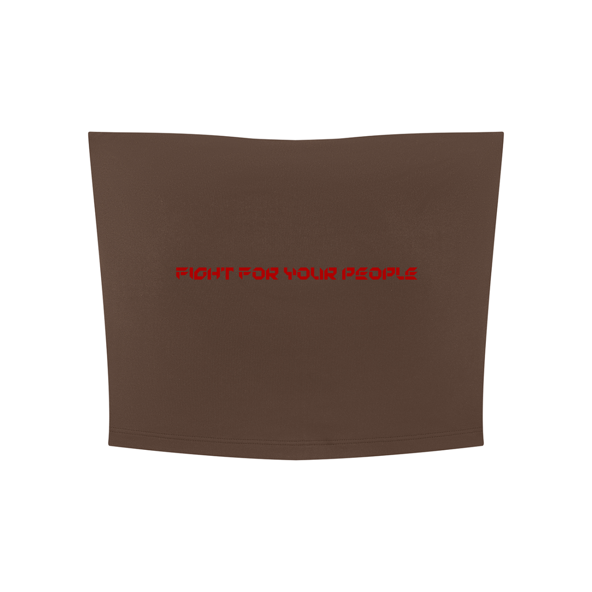 Top Bandeau Cropped – Nowrocky™ — faktura elastycznej dzianiny w zbliżeniu
