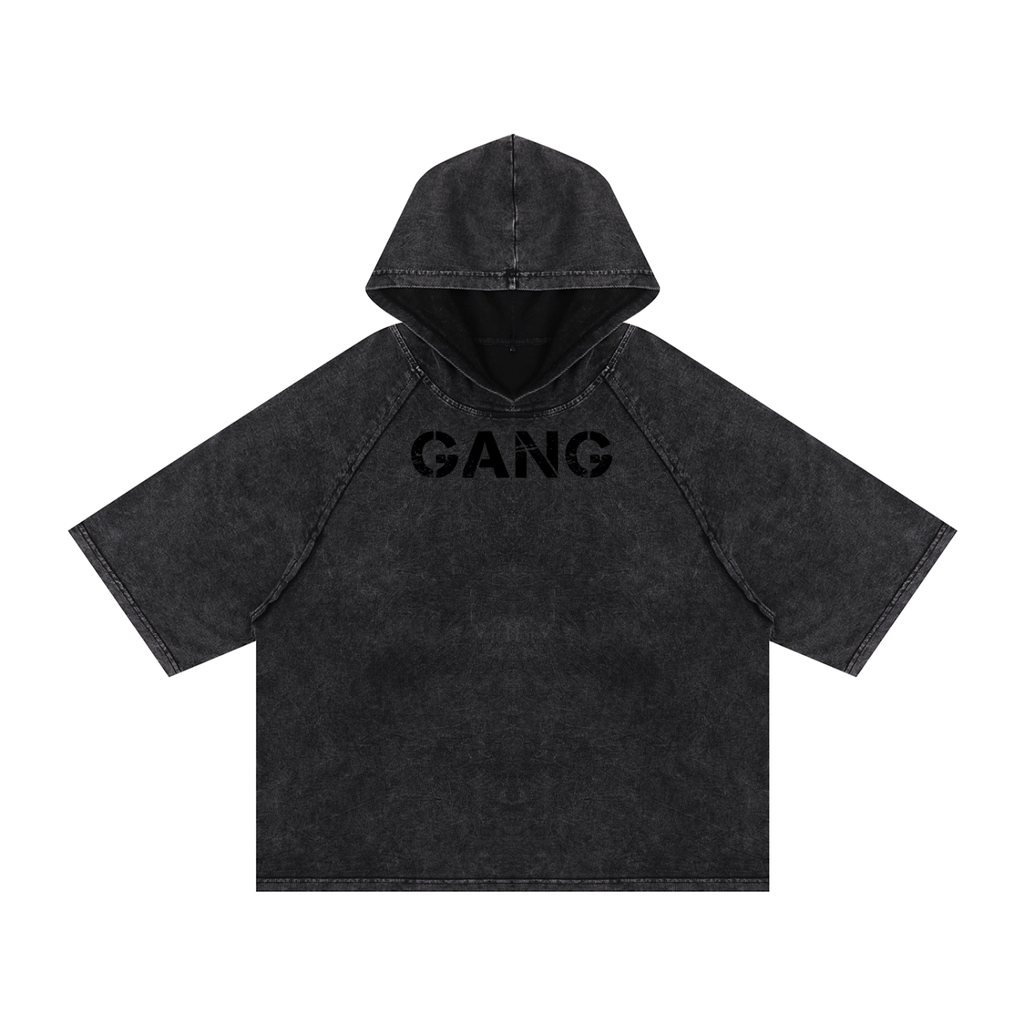 T-shirt Hooded Snow Wash Boxy – Nowrocky™