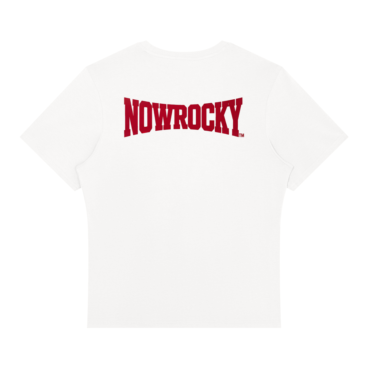 T-shirt Treningowy Regular Fit – Nowrocky™ — układ na płasko na jasnym tle