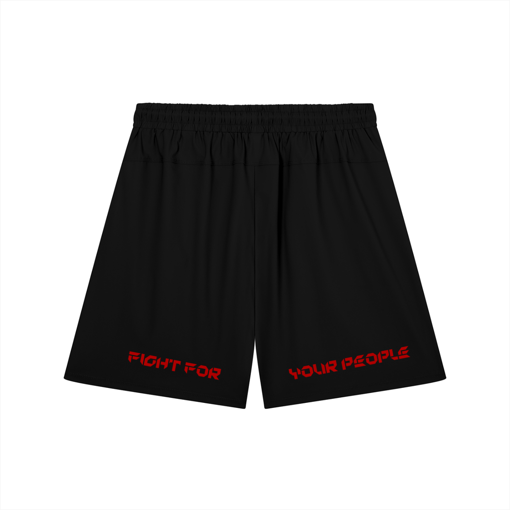 Szorty Drawstring Loose – Nowrocky™ — szorty dresowe, widok z tyłu