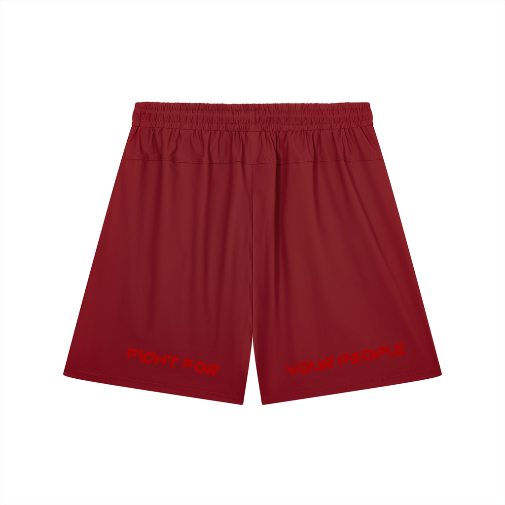 Szorty Drawstring Loose – Nowrocky™ — układ na płasko na jasnym tle