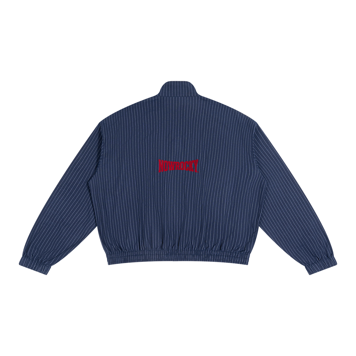 Kurtka Track Full Zip Pinstripe – Nowrocky™ — zamek na całej długości
