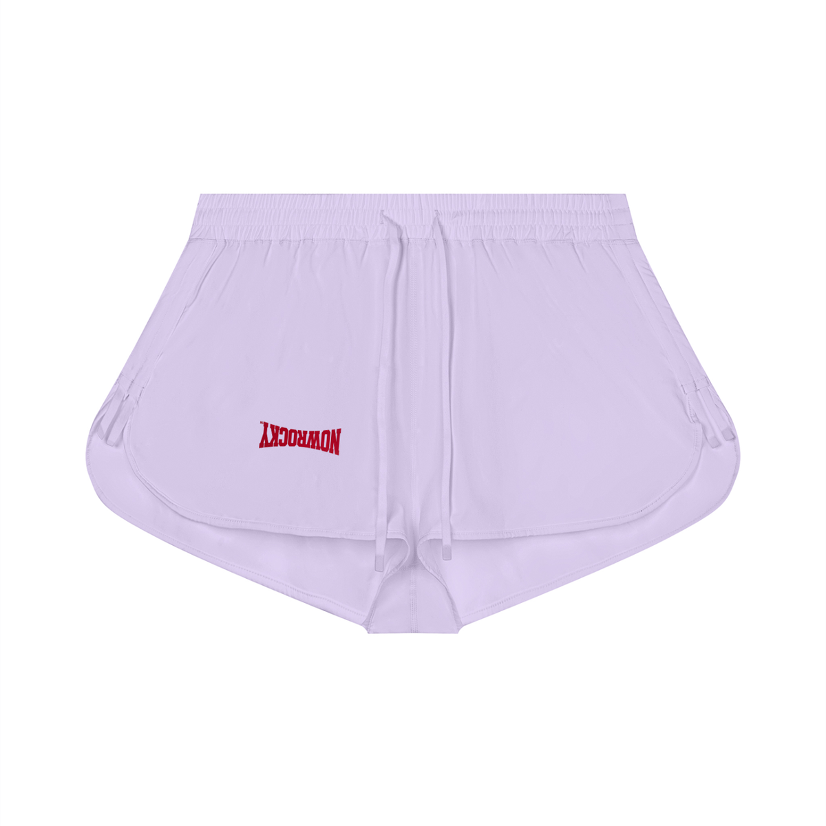 Szorty Biegowe Drawstring – Nowrocky™ — krótkie spodenki biegowe z profilu, cała sylwetka