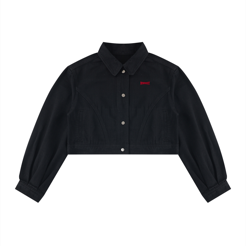 Kurtka Jeansowa Crop – Nowrocky (streetwear)