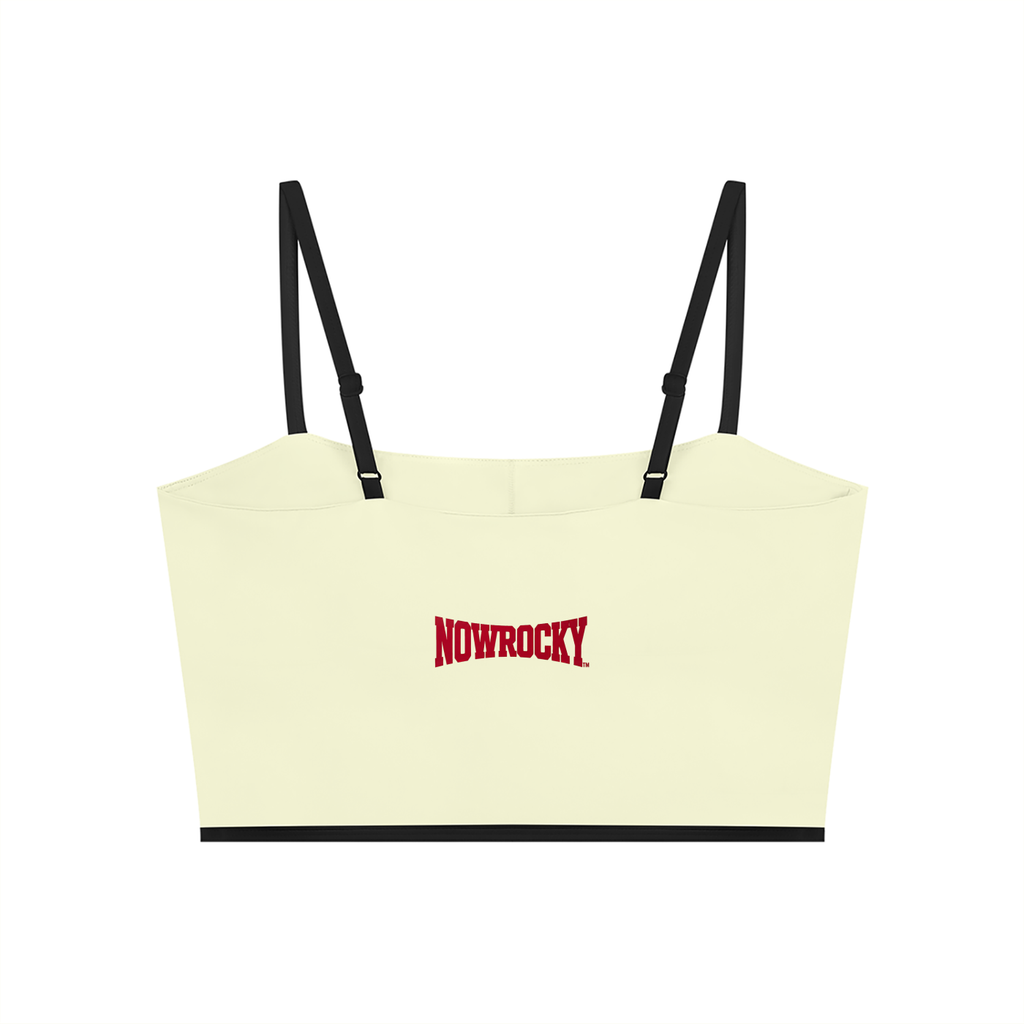 Biustonosz Sportowy Color Block – Nowrocky™ — stanik sportowy od tyłu na modelce