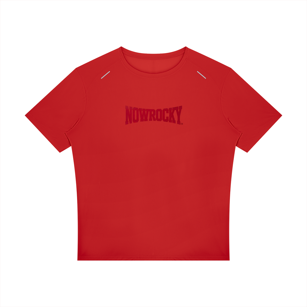 T-shirt Raglan Reflective Slim – Nowrocky™ — dół koszulki i szew boczny
