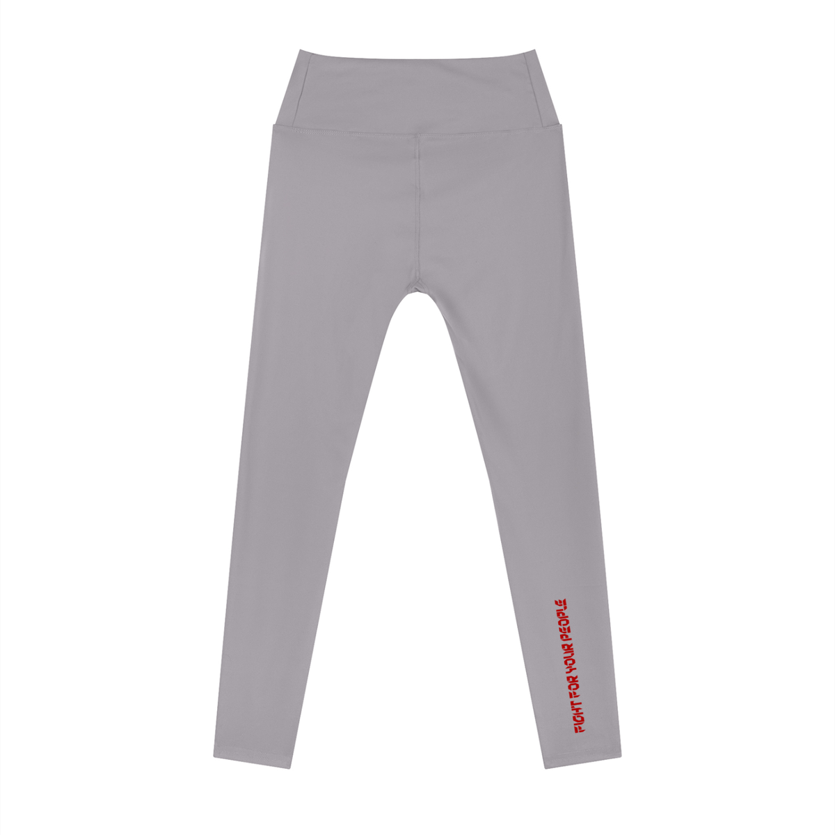 Legginsy High Rise Do Kostki – Nowrocky™ — układ na płasko na jasnym tle