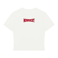 T-shirt Crop Performance – Nowrocky™ — rękaw i wykończenie przy ramieniu