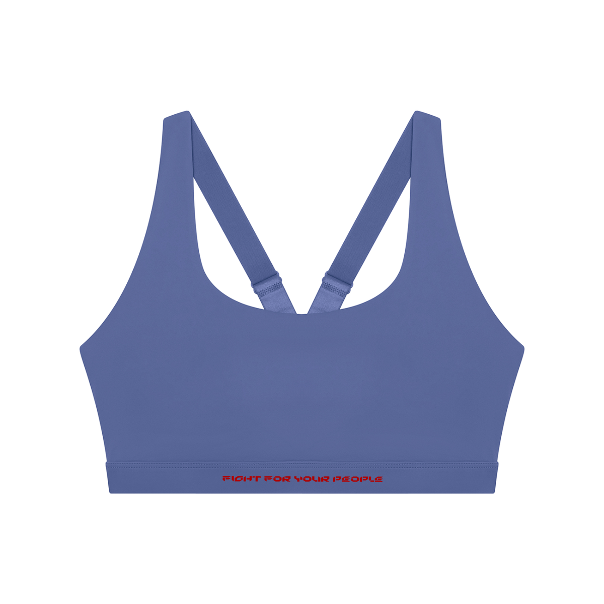Biustonosz Sportowy Racerback Cut-Out – Nowrocky™ — biustonosz sportowy z profilu na modelce