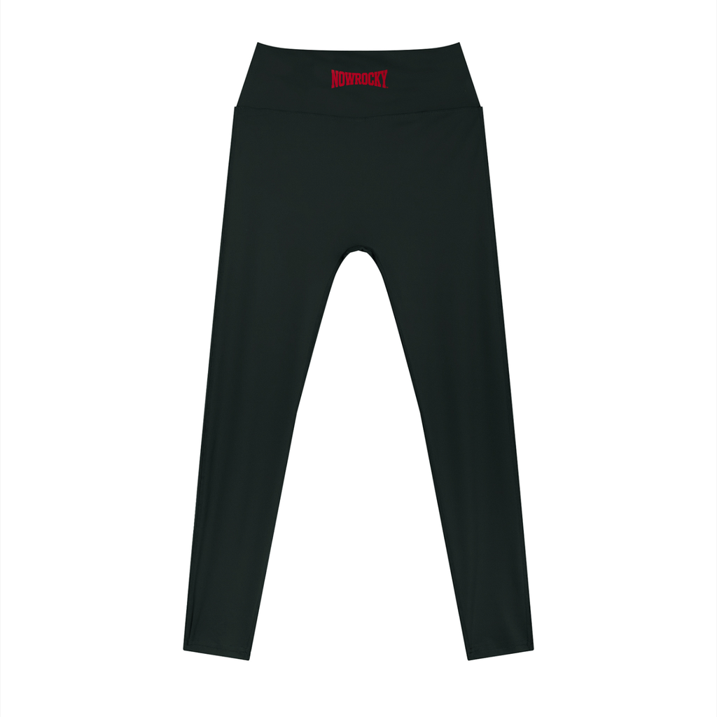 Legginsy High Rise Do Kostki – Nowrocky™ — legginsy damskie z wysokim stanem, ujęcie z przodu