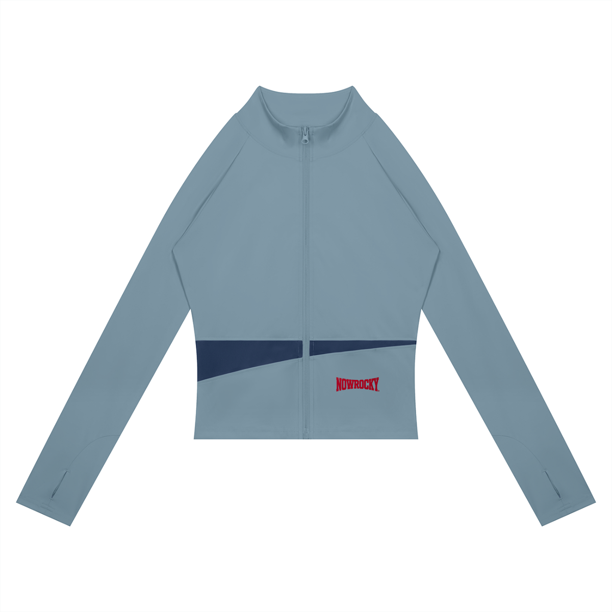 Kurtka Yoga Paneled w kolorze szaroniebieski – Nowrocky (streetwear)