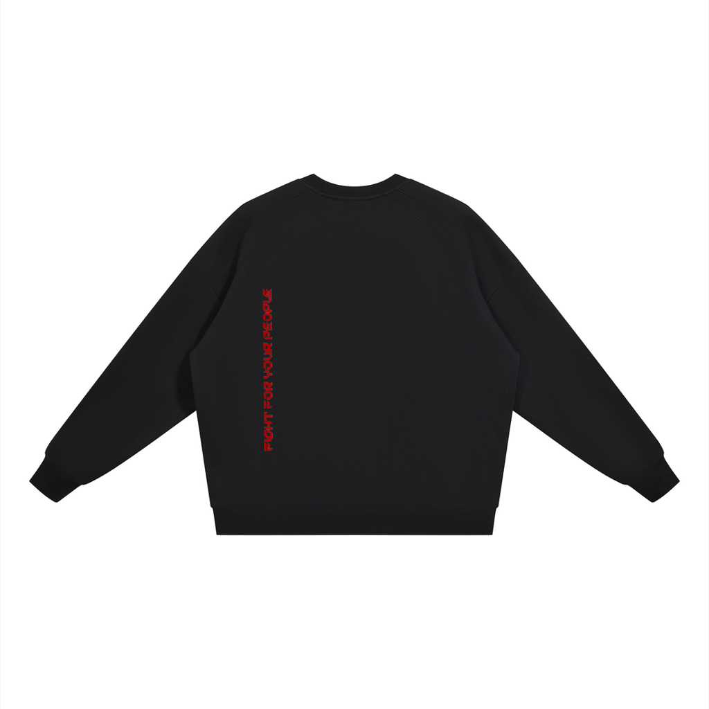 Bluza Oversize z Dekoltem V – Nowrocky (streetwear)