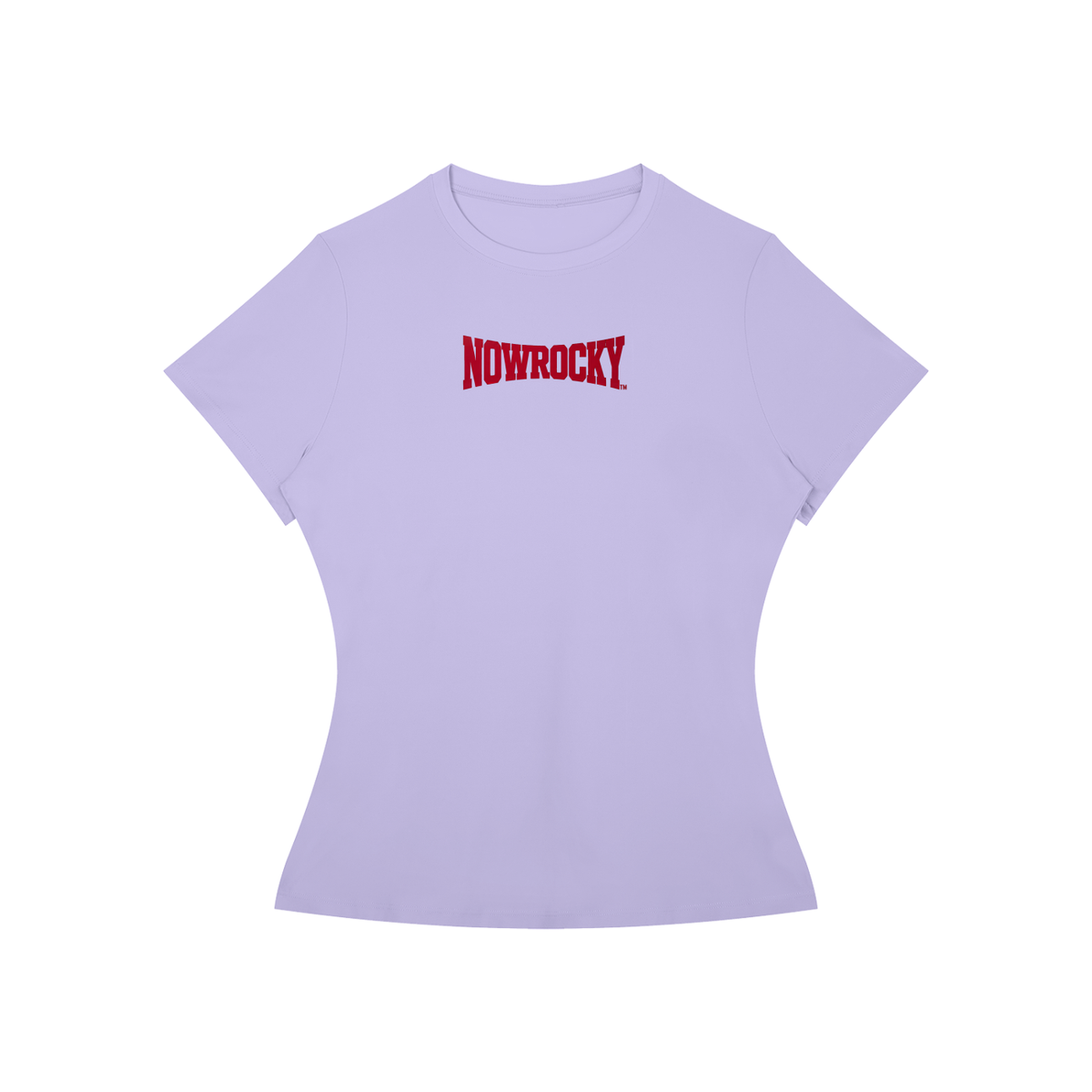 T-shirt Slim Fit Performance – Nowrocky™ — krótki rękaw i linia ramienia z bliska
