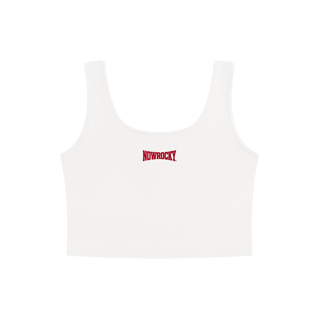 Tank Top Crop Bodycon – Nowrocky™ — stylizacja uliczna ze spodniami z niskim stanem