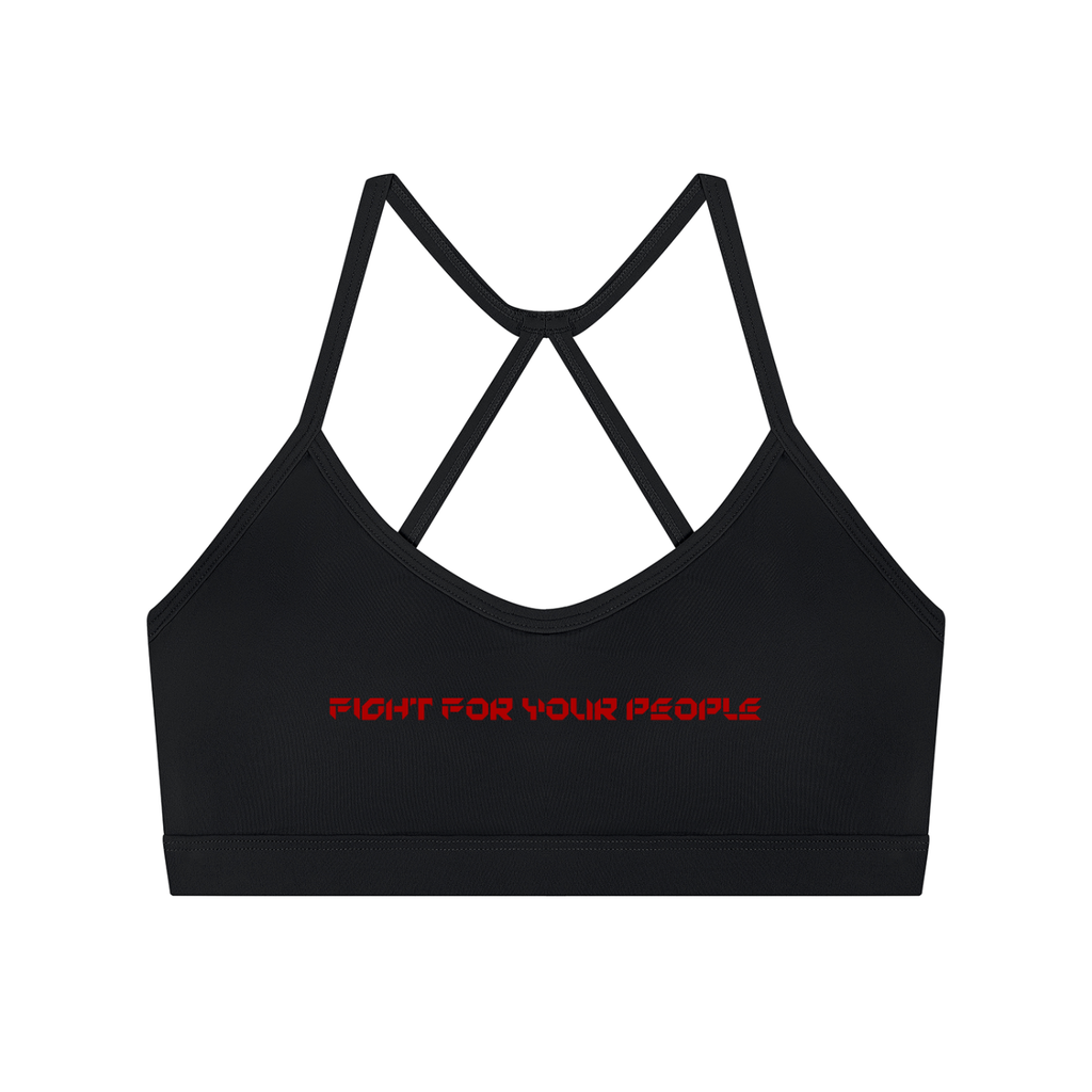 Biustonosz Sportowy Tight Y-Back – Nowrocky™ — stanik sportowy Y-back, ujęcie z przodu