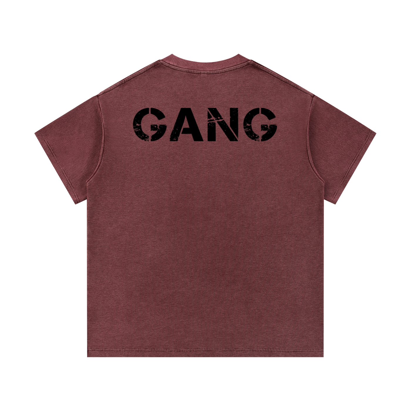 T-shirt Mineral Wash Waffle Knit – Nowrocky™