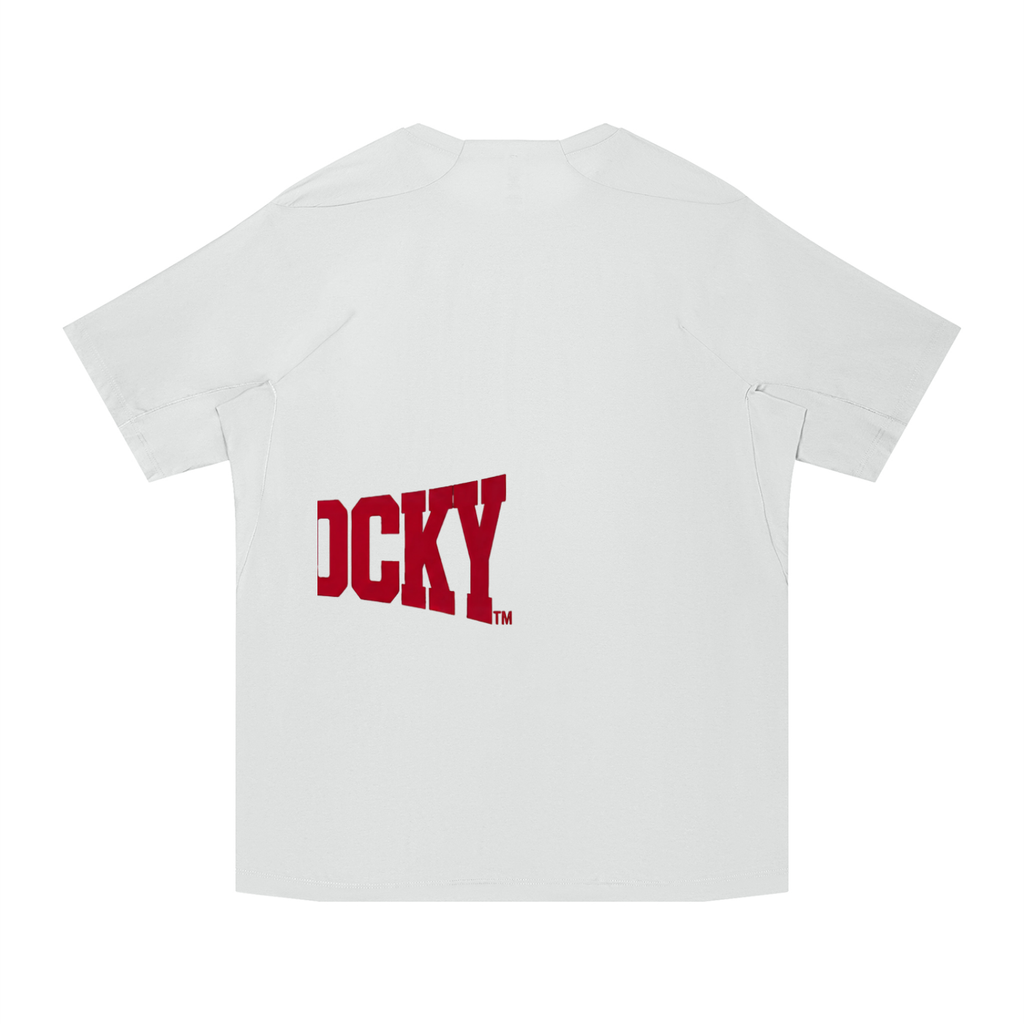 T-shirt Lightweight Training – Nowrocky™ — zbliżenie na nadruk na piersi