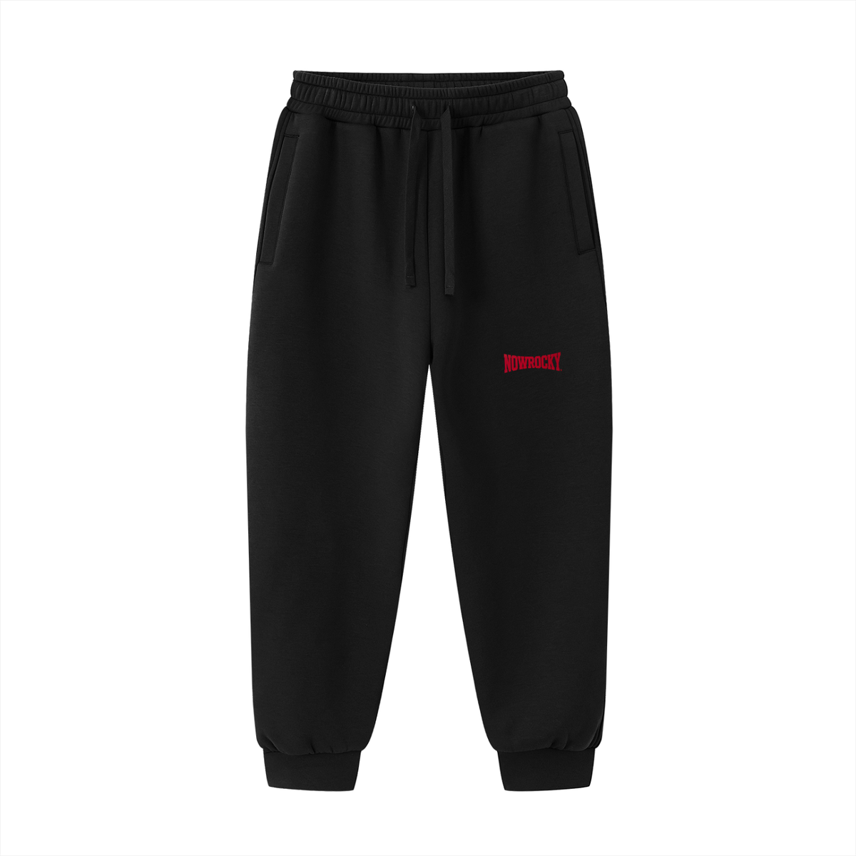 Spodnie Dresowe Jogger Tapered – Nowrocky™ — spodnie dresowe jogger, ujęcie z przodu