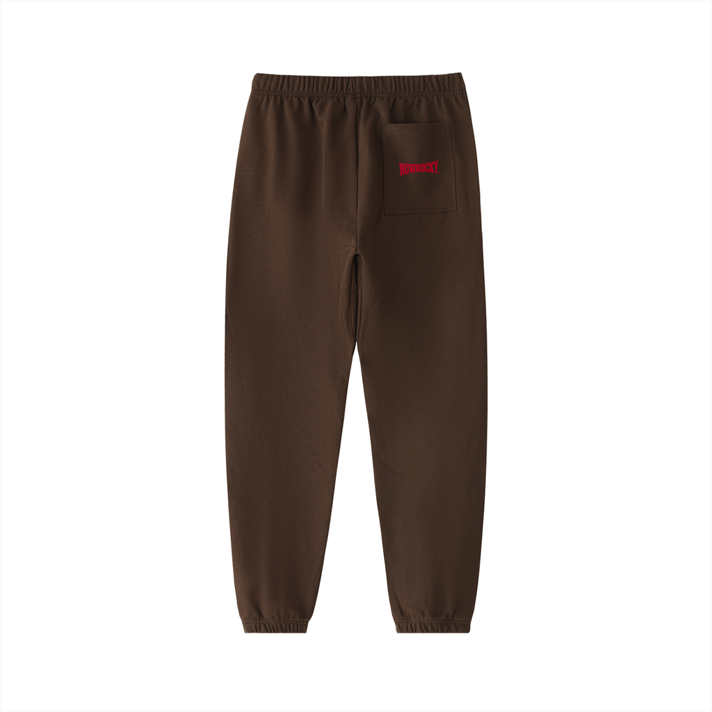 Spodnie Dresowe Heavyweight Cotton – Nowrocky™ — ściągacz na dole nogawki