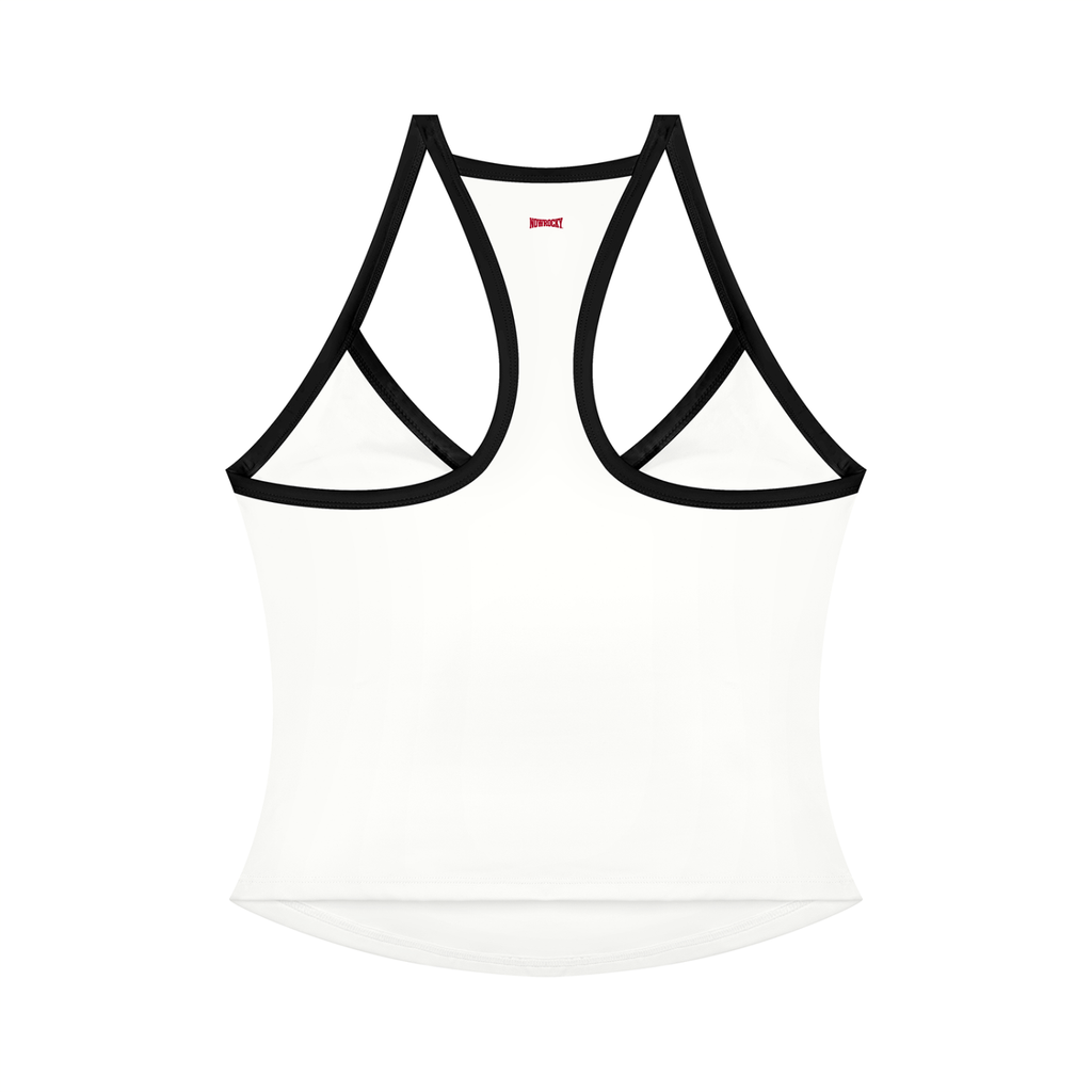 Tank Top Color Block Racerback – Nowrocky™ — wąskie ramiączko i szew karczku