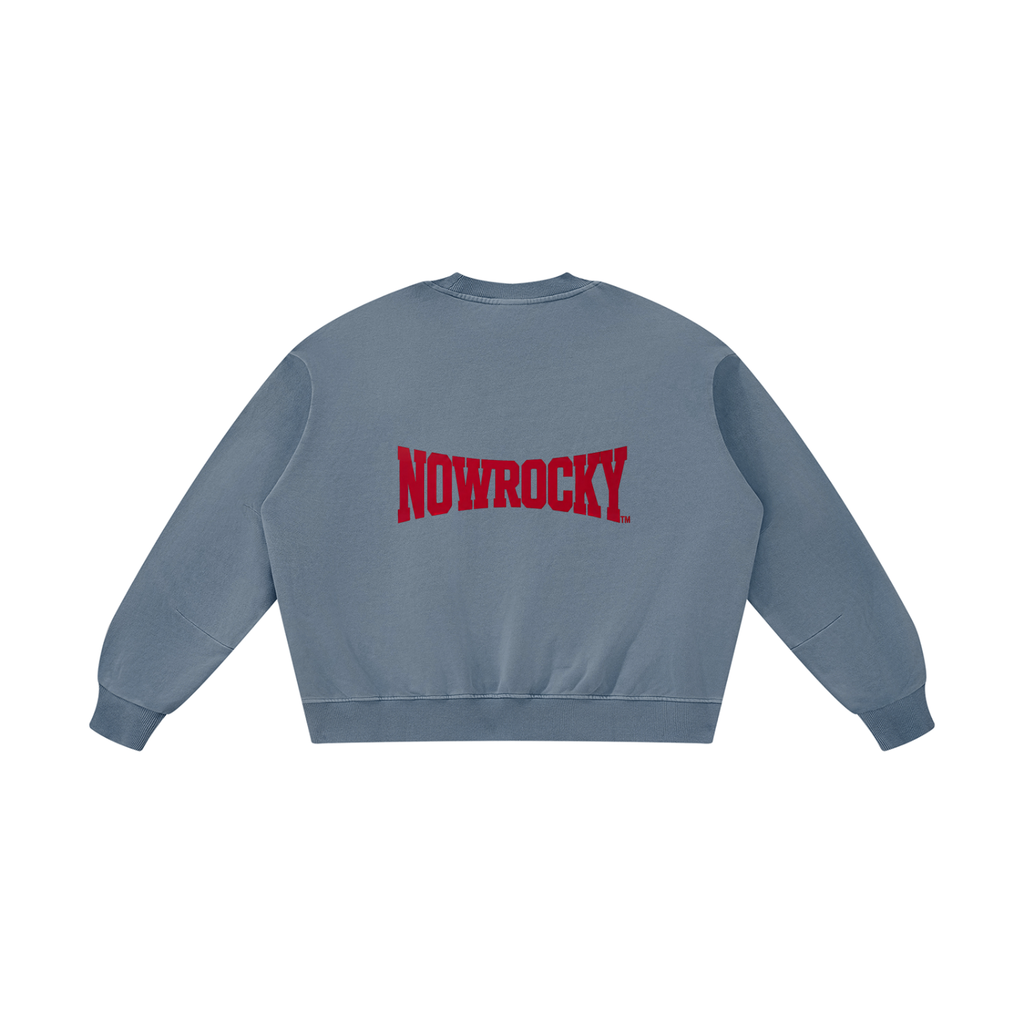 Bluza Boxy Vintage Wash – Nowrocky (streetwear)