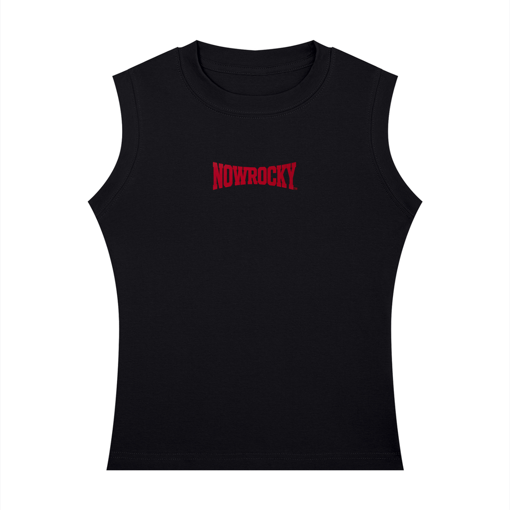 Tank Top Crewneck Regular Fit – Nowrocky™ — koszulka bez rękawów z okrągłym dekoltem, przód