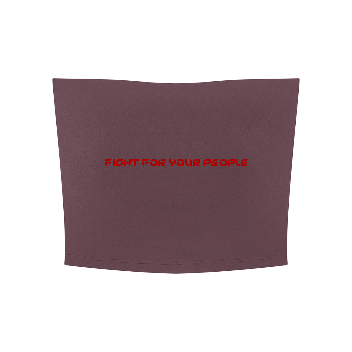 Top Bandeau Cropped – Nowrocky™ — dolny ściągacz pod biustem, kadr makro
