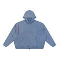 Bluza Boxy Waffle Vintage Wash – Nowrocky™ — mankiet rękawa ze ściągaczem