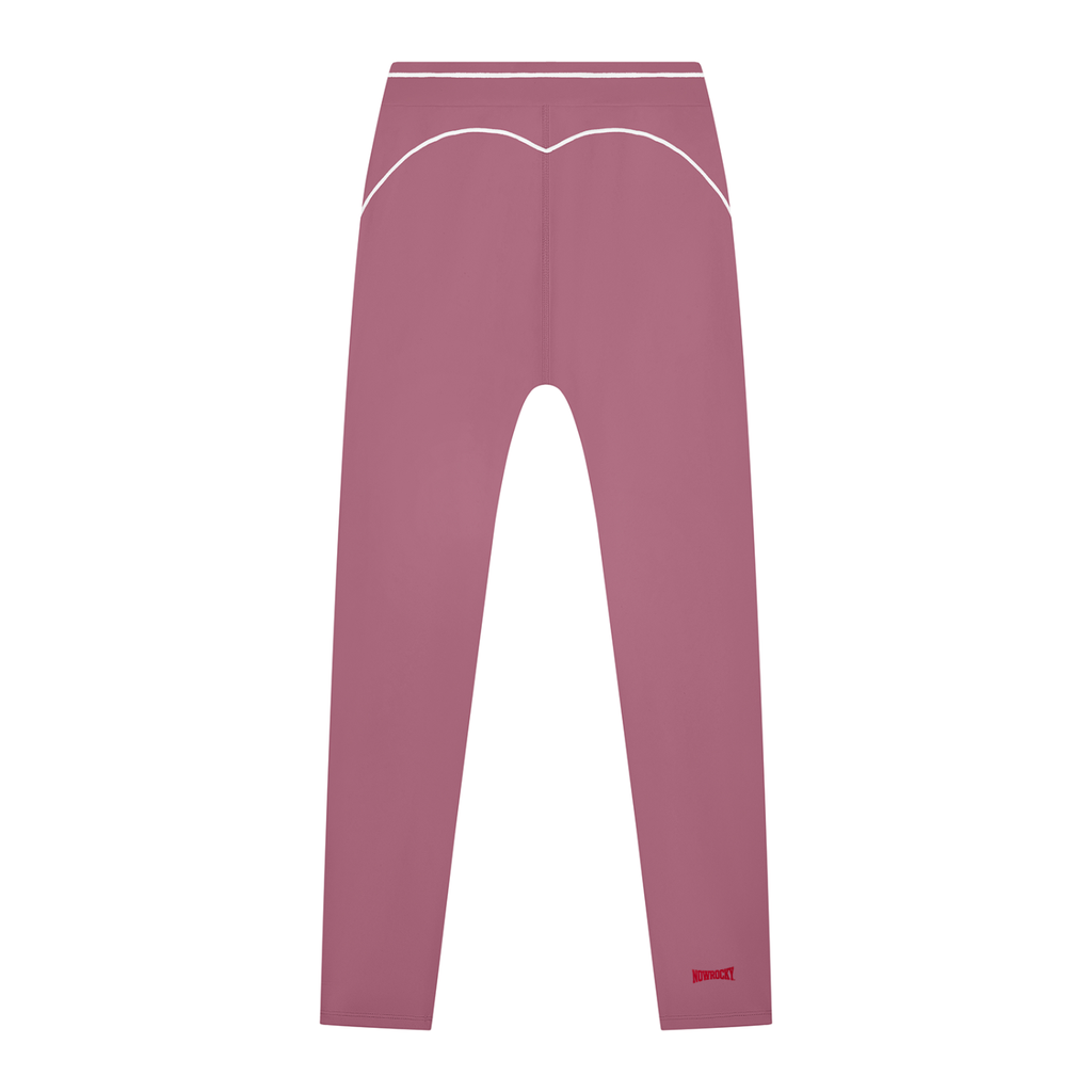 Legginsy Contrast Topstitch – Nowrocky™ — proporcje kroju na sylwetce w pełnej skali