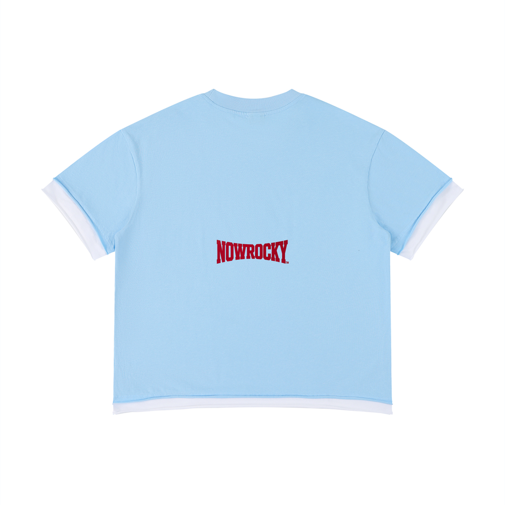 T-shirt Boxy Color Block – Nowrocky™