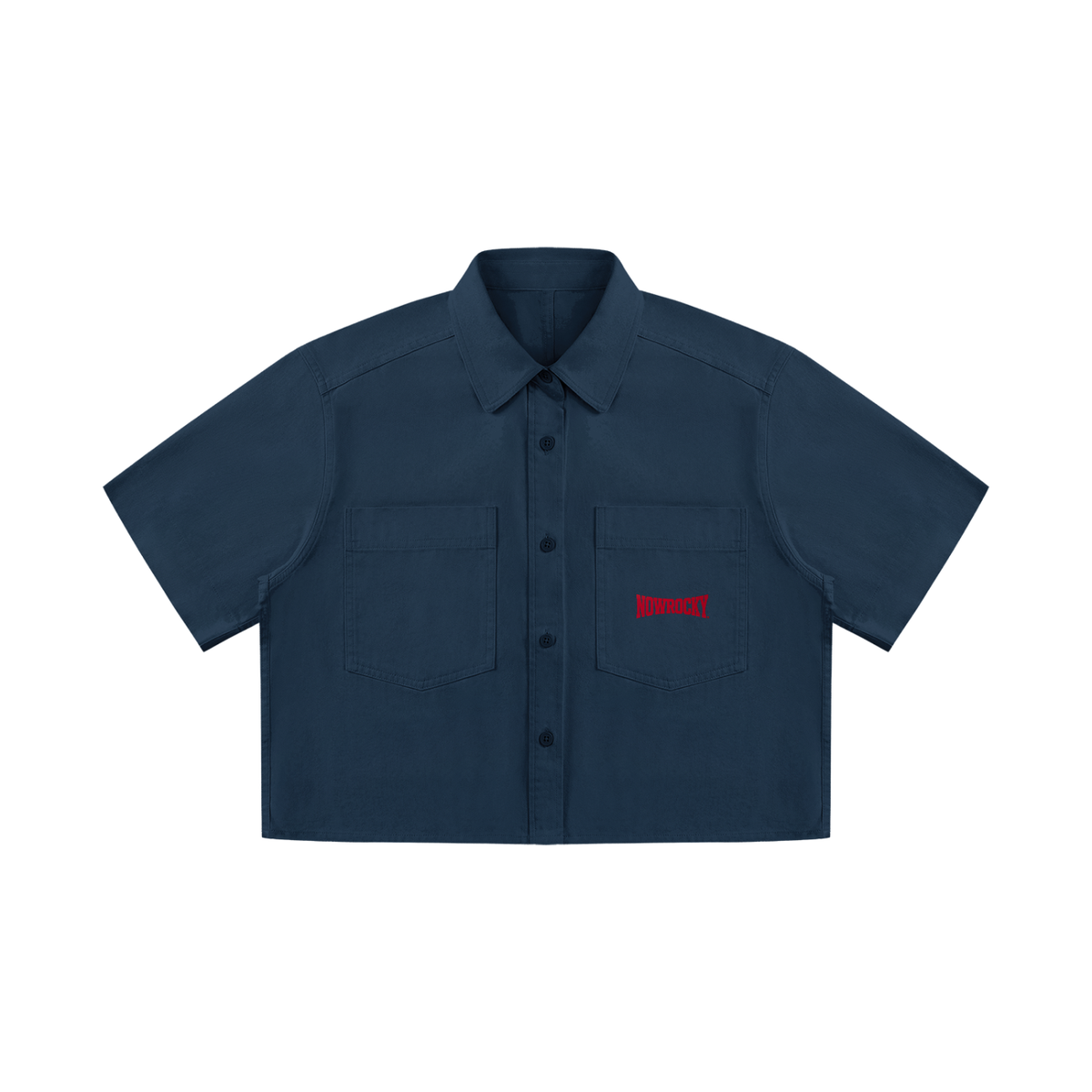 Koszula Crop z Krótkim Rękawem – Nowrocky (streetwear)